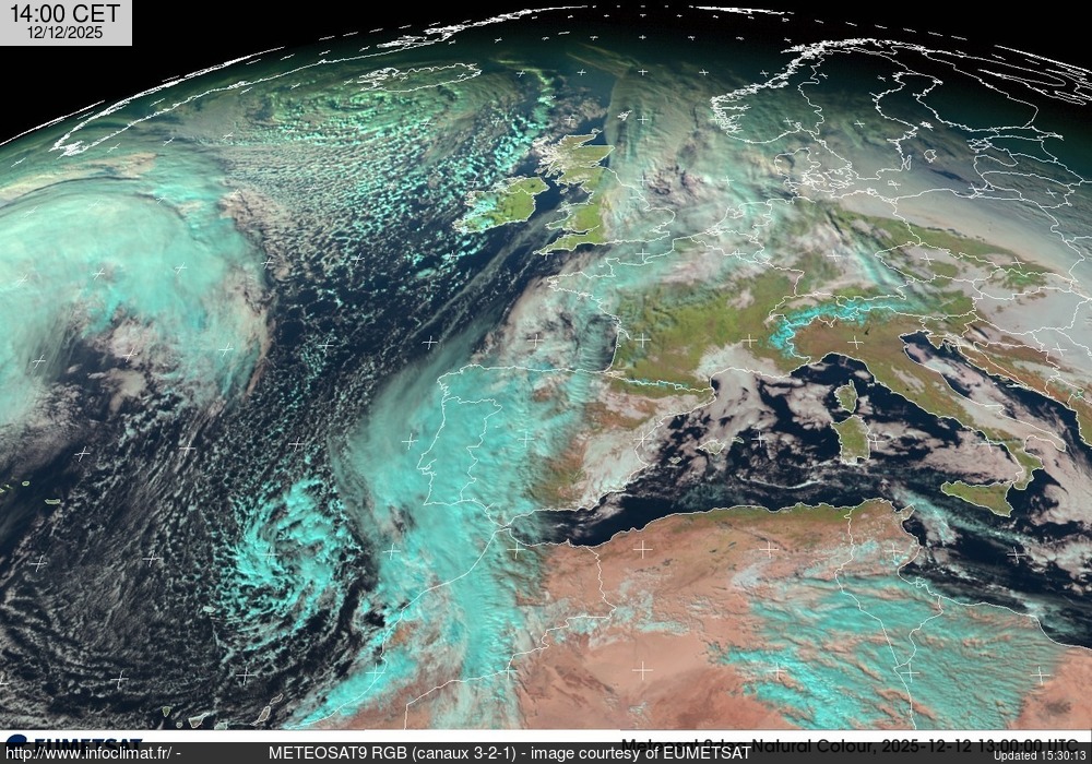 images satellites en temps reel, observation