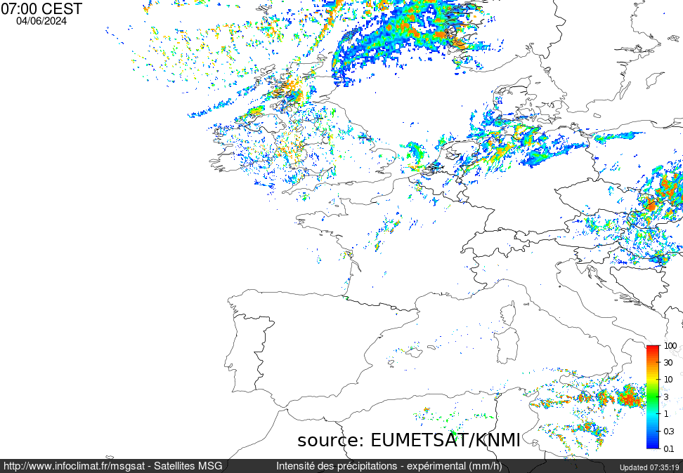 images satellites en temps reel, observation