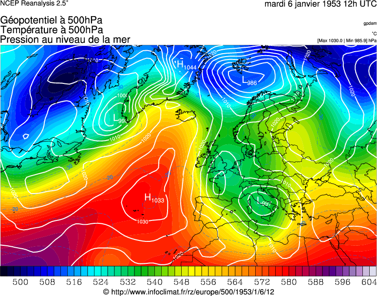Réanalyse météorologique