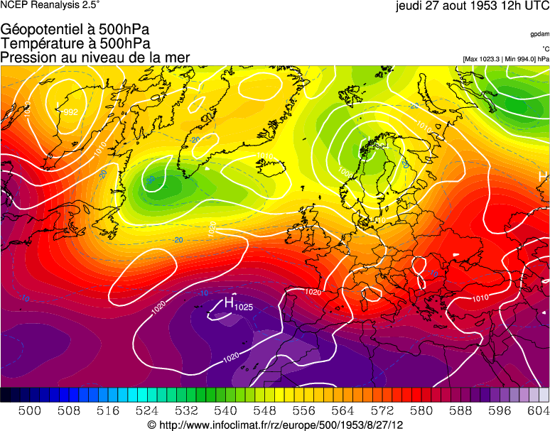 R&eacute;analyse m&eacute;t&eacute;orologique