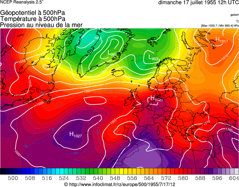 R&eacute;analyse m&eacute;t&eacute;orologique