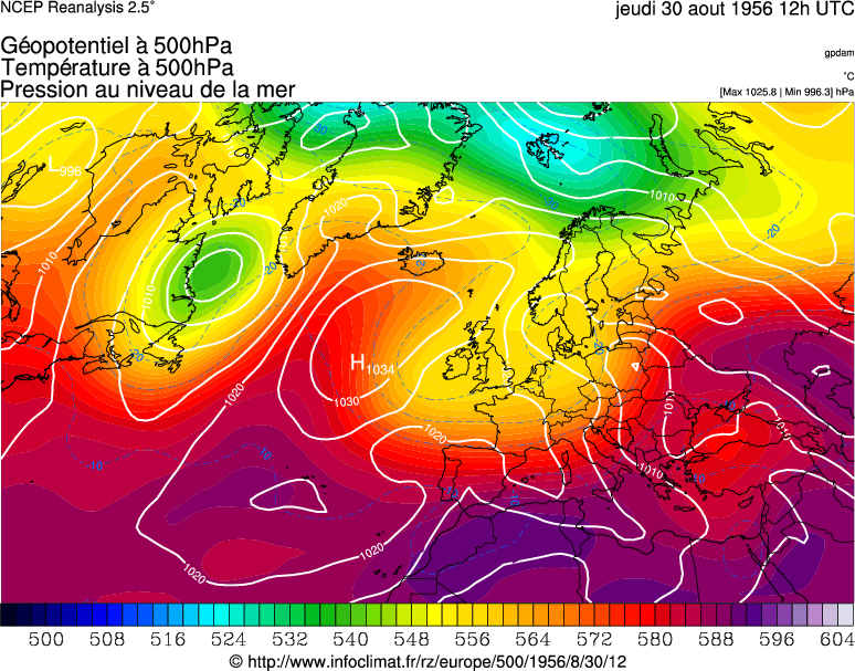 R&eacute;analyse m&eacute;t&eacute;orologique