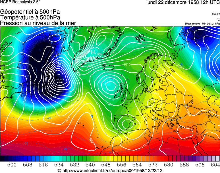 R&eacute;analyse m&eacute;t&eacute;orologique