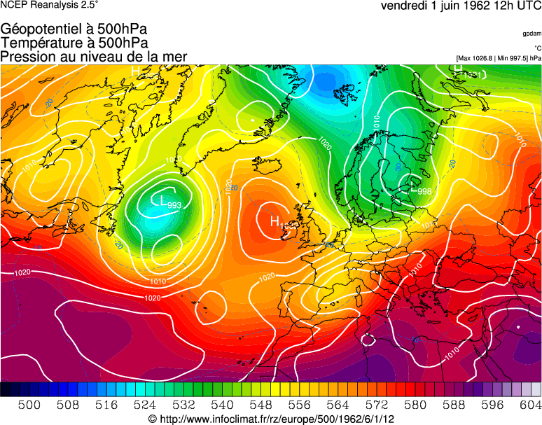 R&eacute;analyse m&eacute;t&eacute;orologique