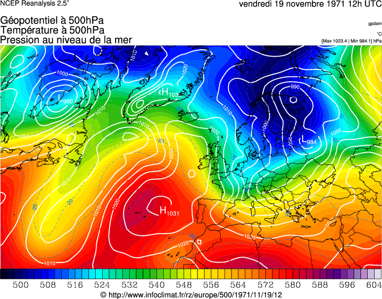 R&eacute;analyse m&eacute;t&eacute;orologique