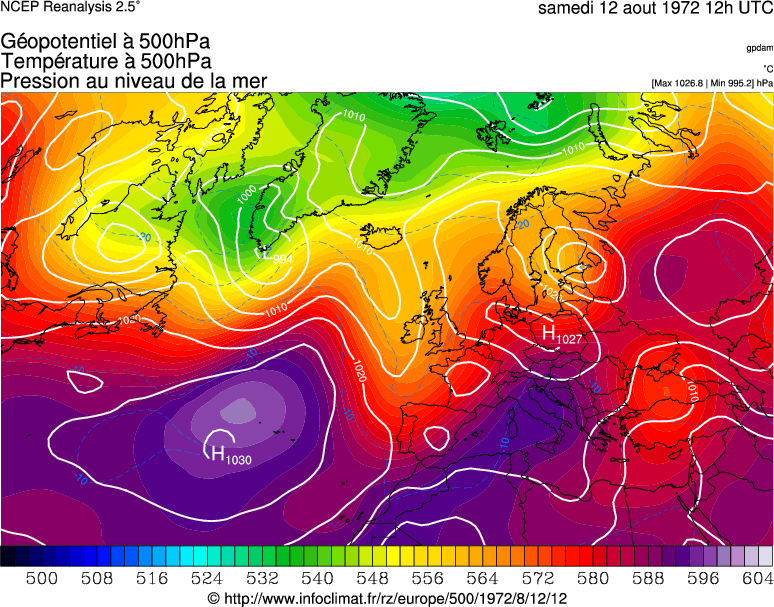 R&eacute;analyse m&eacute;t&eacute;orologique