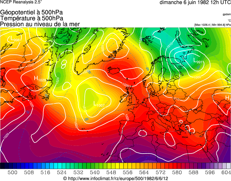 R&eacute;analyse m&eacute;t&eacute;orologique