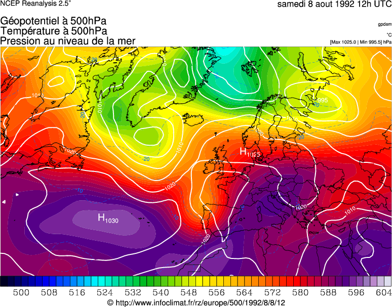 R&eacute;analyse m&eacute;t&eacute;orologique