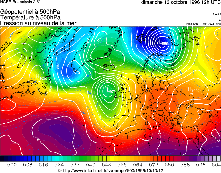 R&eacute;analyse m&eacute;t&eacute;orologique