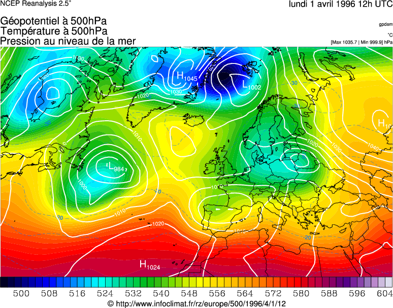Réanalyse météorologique
