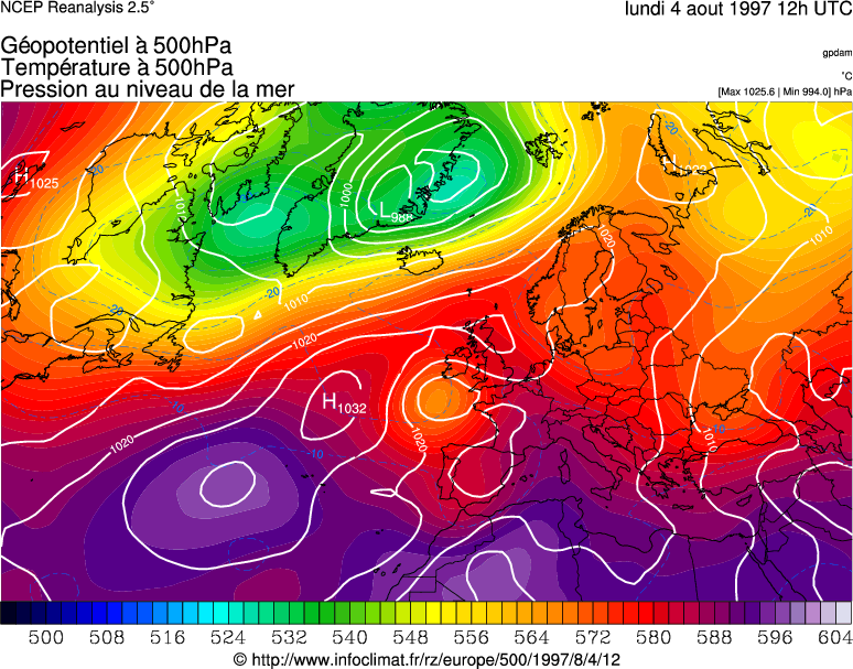 R&eacute;analyse m&eacute;t&eacute;orologique
