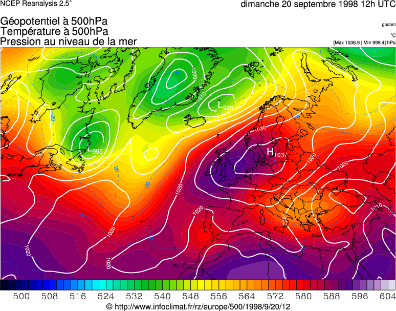 Réanalyse météorologique
