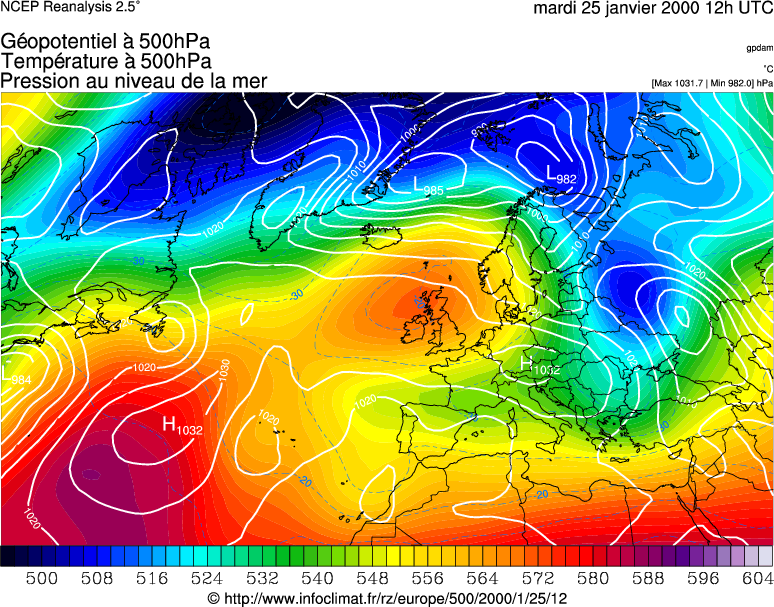 R&eacute;analyse m&eacute;t&eacute;orologique