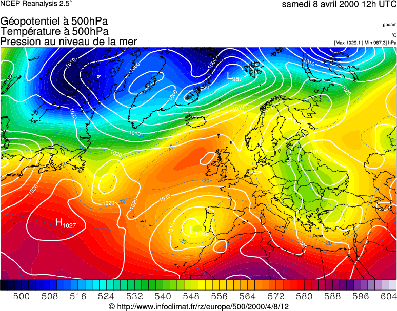 R&eacute;analyse m&eacute;t&eacute;orologique