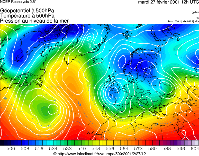 R&eacute;analyse m&eacute;t&eacute;orologique