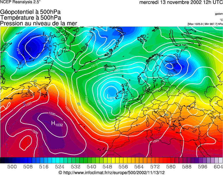 R&eacute;analyse m&eacute;t&eacute;orologique
