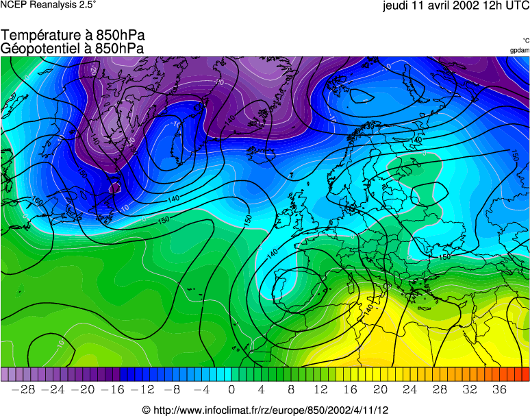 R&eacute;analyse m&eacute;t&eacute;orologique