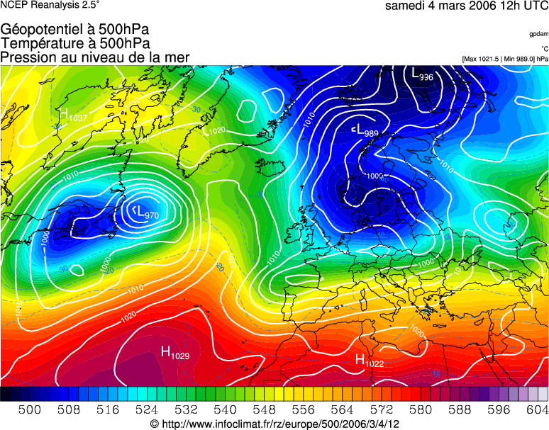 R&eacute;analyse m&eacute;t&eacute;orologique