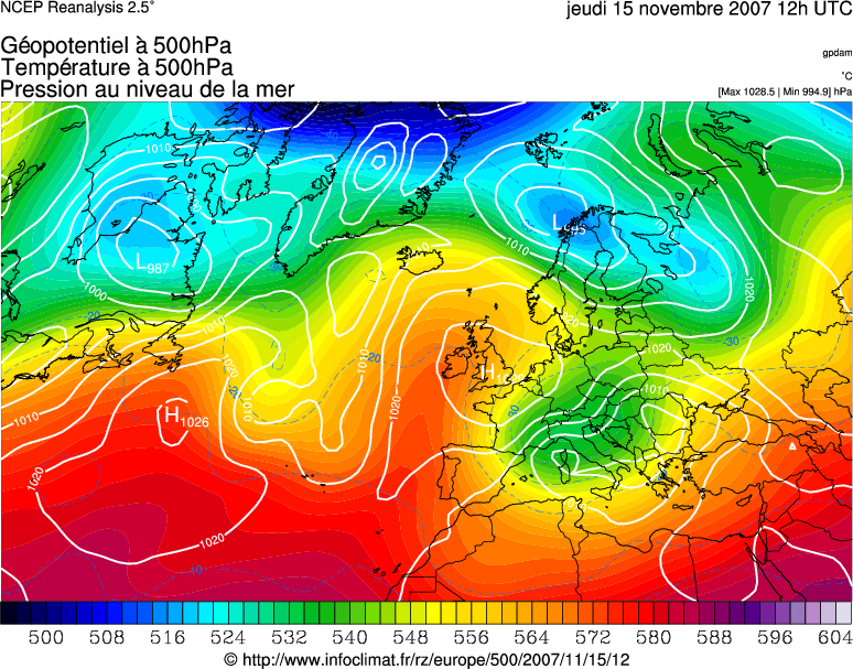 R&eacute;analyse m&eacute;t&eacute;orologique