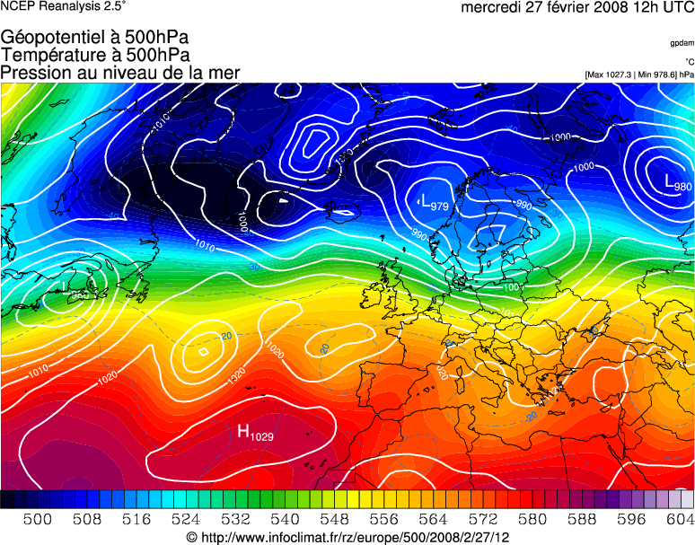 Réanalyse météorologique