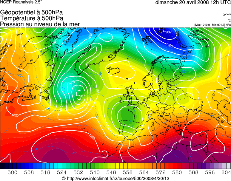 Réanalyse météorologique