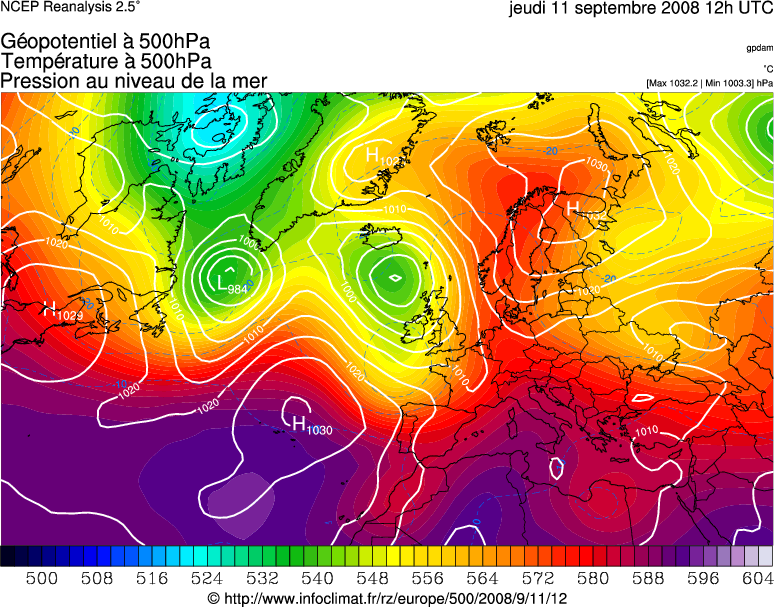 R&eacute;analyse m&eacute;t&eacute;orologique