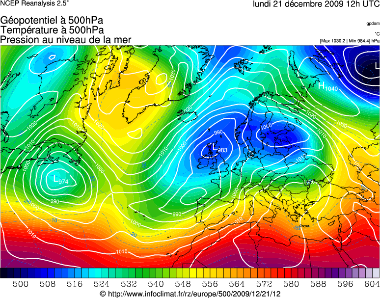 R&eacute;analyse m&eacute;t&eacute;orologique