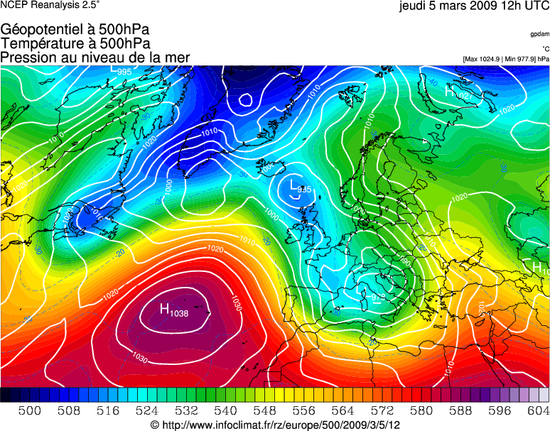 R&eacute;analyse m&eacute;t&eacute;orologique