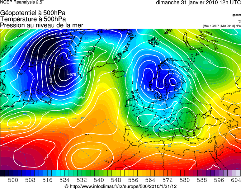 Réanalyse météorologique