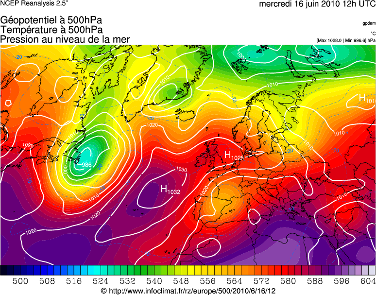 R&eacute;analyse m&eacute;t&eacute;orologique
