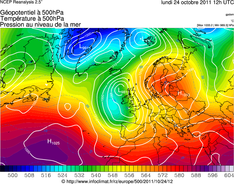 Réanalyse météorologique