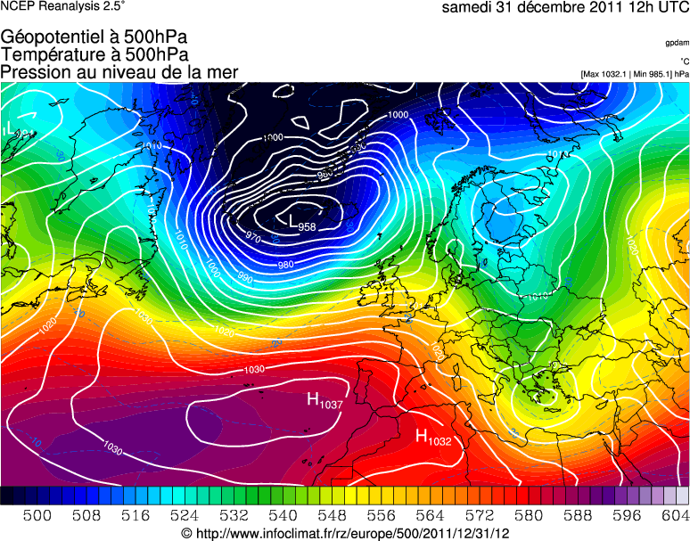 R&eacute;analyse m&eacute;t&eacute;orologique