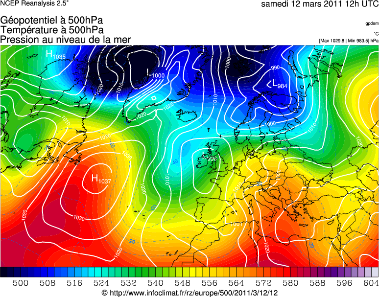 R&eacute;analyse m&eacute;t&eacute;orologique