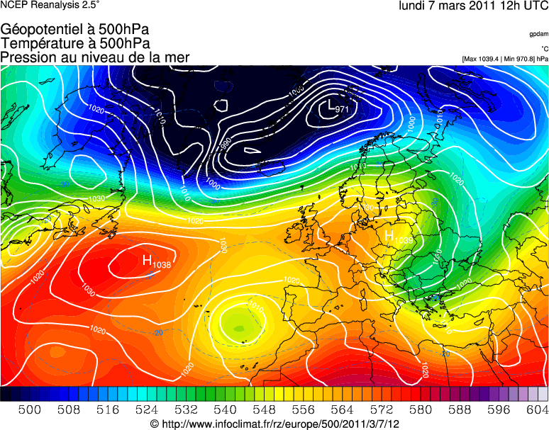 R&eacute;analyse m&eacute;t&eacute;orologique