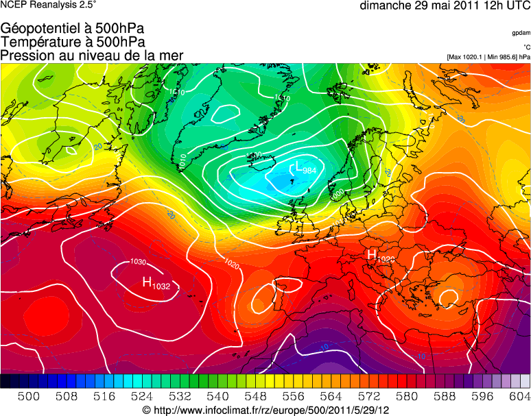 R&eacute;analyse m&eacute;t&eacute;orologique